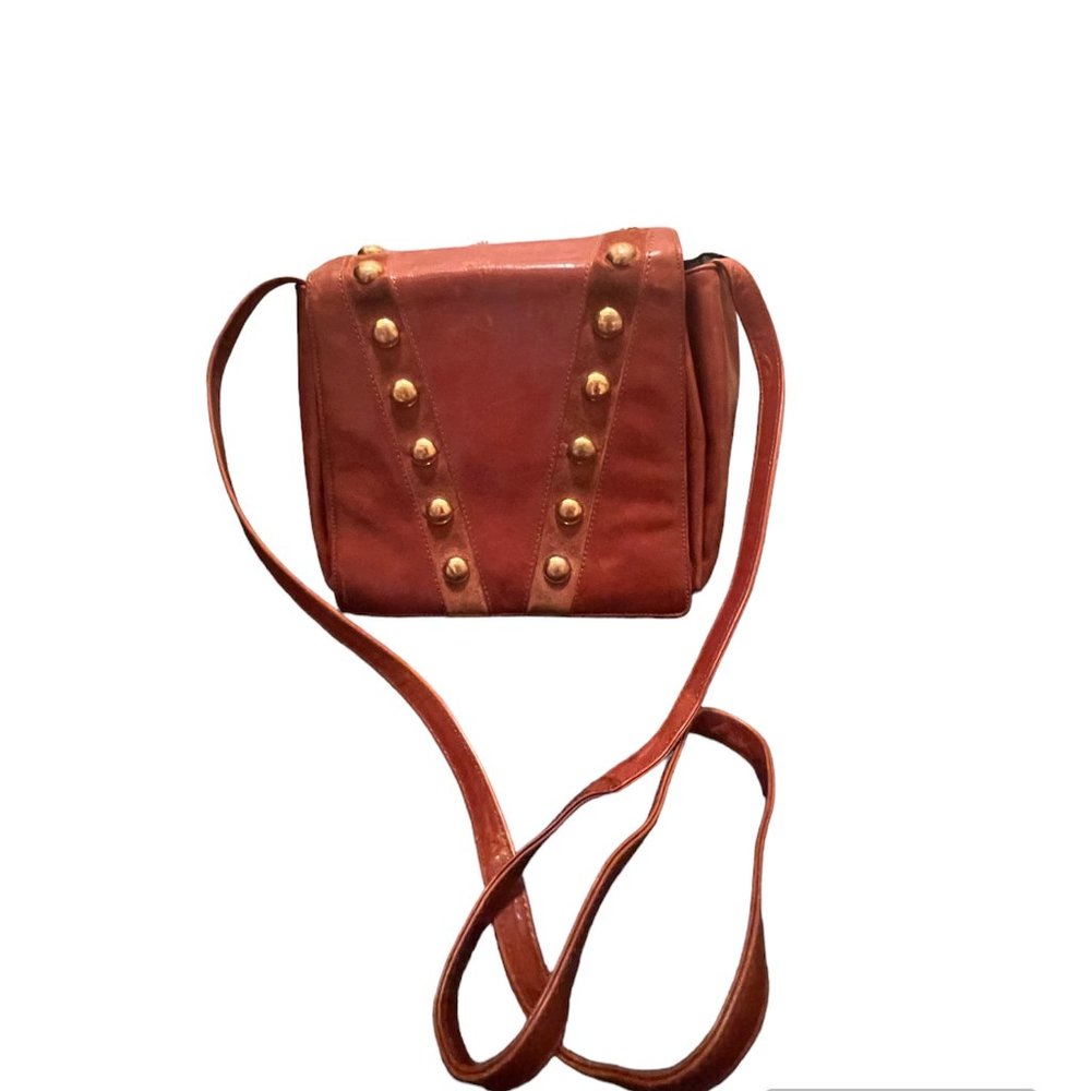 Joseph B. Exclusive New York tan leather handbag